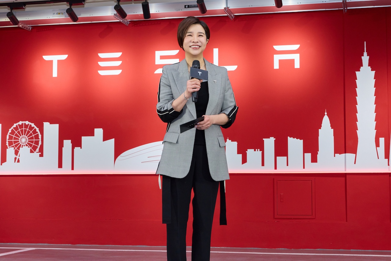 圖說：Tesla 台灣總經理詹依宛表示，現全台超級充電站已達 115 站，涵蓋超過全台 70 人口，並計畫將於 2026 年達標全台 125 站。